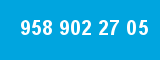 958 902 27 05 958 902 27 05
